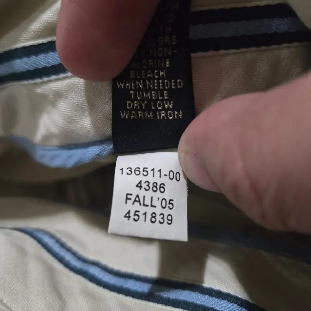 Banana Republic Gavin Khaki Straight Chino Pants 31x30